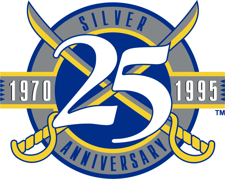 Buffalo Sabres 1995 Anniversary Logo iron on transfers for clothing